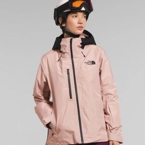 The North Face Women's Dawnstrike GORE-TEX Insulated Jacket in Pink Moss color